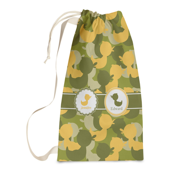 Custom Rubber Duckie Camo Laundry Bags - Small (Personalized)