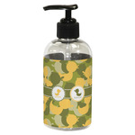 Rubber Duckie Camo Plastic Soap / Lotion Dispenser (8 oz - Small - Black) (Personalized)