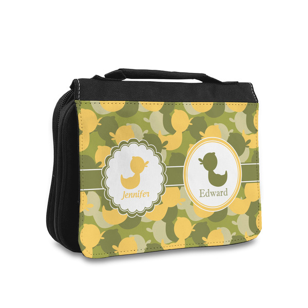 Custom Rubber Duckie Camo Toiletry Bag - Small (Personalized)