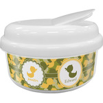 Rubber Duckie Camo Snack Container (Personalized)