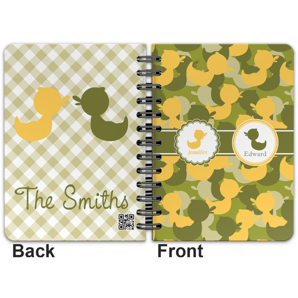 Rubber Duckie Camo Spiral Journal 5 x 7 - Apvl