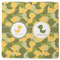Rubber Duckie Camo Square Rubber Backed Coaster (Personalized)