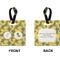 Rubber Duckie Camo Square Luggage Tag (Front + Back)
