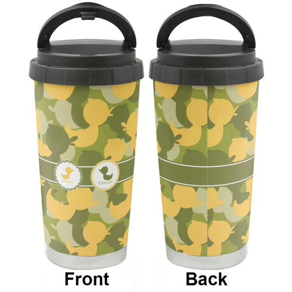 Rubber Duckie Camo Stainless Steel Travel Cup - Apvl