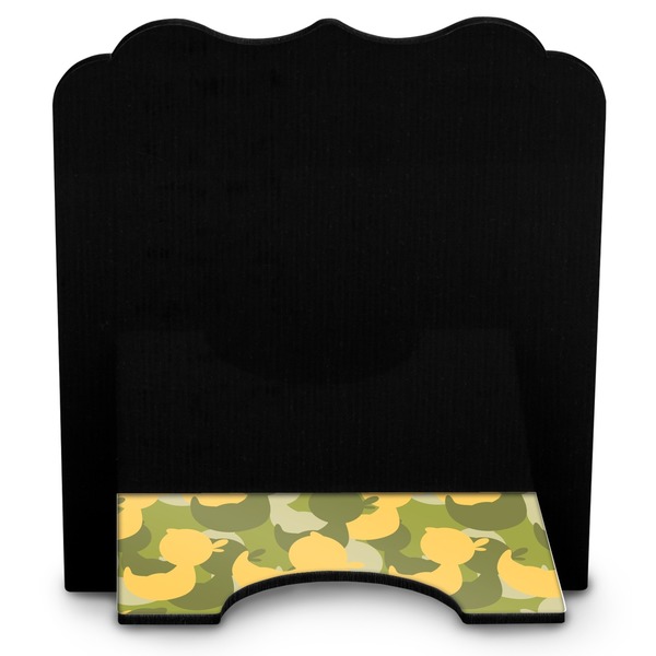 Rubber Duckie Camo Stylized Tablet Stand - Back