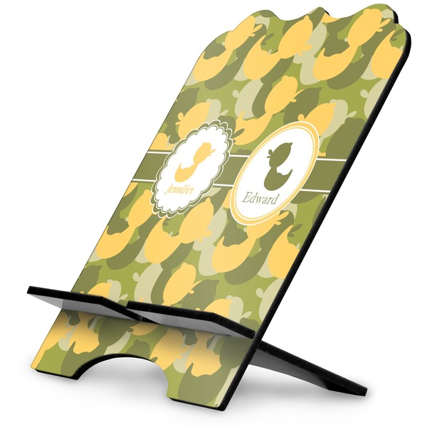 Custom Rubber Duckie Camo Stylized Tablet Stand (Personalized)