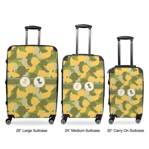 Rubber Duckie Camo Suitcase Set 1 - APPROVAL