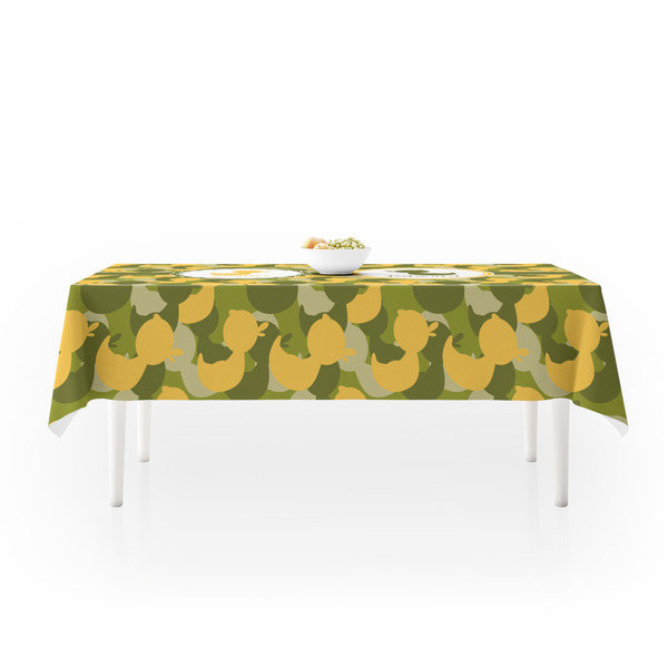Rubber Duckie Camo Tablecloths (58"x102") - MAIN