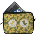 Rubber Duckie Camo Tablet Case / Sleeve - Small (Personalized)