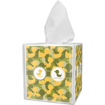 Rubber Duckie Camo Tissue Box Cover (Personalized)