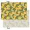 Rubber Duckie Camo Tissue Paper - Heavyweight - Small - Front & Back