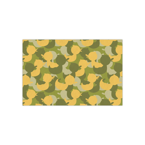 Custom Rubber Duckie Camo Small Tissue Papers Sheets - Heavyweight