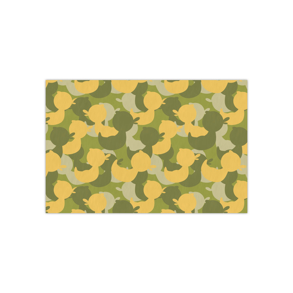 Custom Rubber Duckie Camo Small Tissue Papers Sheets - Lightweight