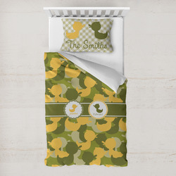 Rubber Duckie Camo Toddler Bedding Set - With Pillowcase (Personalized)