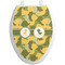 Rubber Duckie Camo Toilet Seat Decal - Elongated (Personalized)
