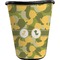 Rubber Duckie Camo Waste Basket - Single Sided (Black) (Personalized)