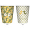Rubber Duckie Camo Trash Can White - Front and Back - Apvl