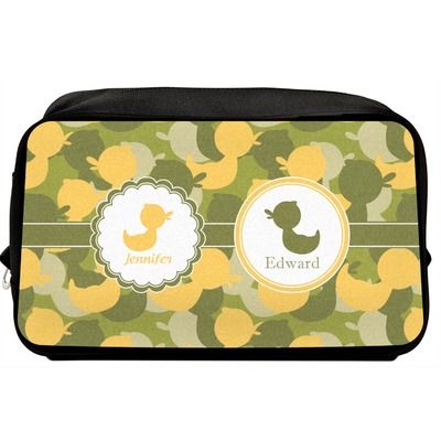 Rubber Duckie Camo Toiletry Bag / Dopp Kit (Personalized)