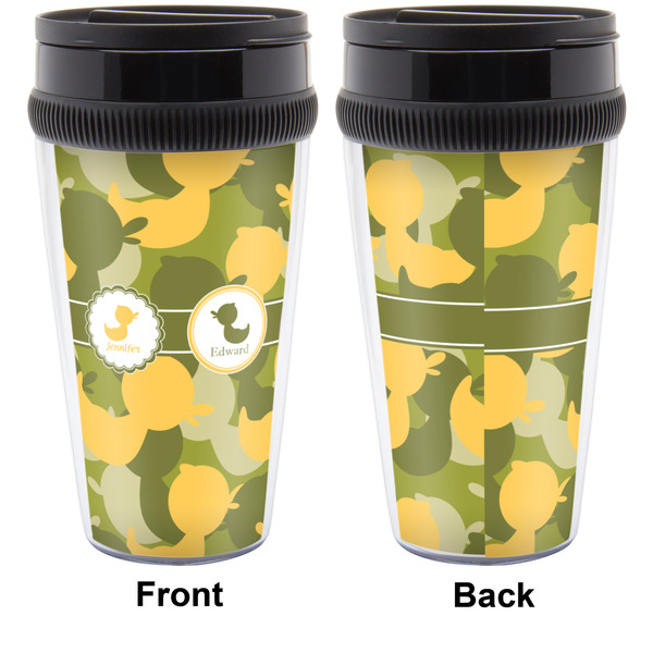 Rubber Duckie Camo Travel Mug Approval (Personalized)