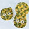 Rubber Duckie Camo Two Peanut Shaped Burps - Open and Folded
