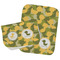 Rubber Duckie Camo Two Rectangle Burp Cloths - Open & Folded