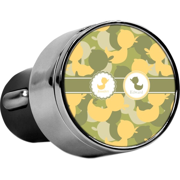 Custom Rubber Duckie Camo USB Car Charger (Personalized)
