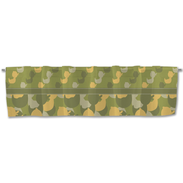 Rubber Duckie Camo Valance - Front