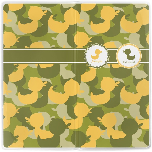 Rubber Duckie Camo Vinyl Document Wallet - Apvl