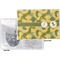 Rubber Duckie Camo Vinyl Passport Holder - Flat Front and Back
