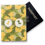 Rubber Duckie Camo Vinyl Passport Holder (Personalized)