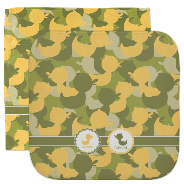 Custom Rubber Duckie Camo Facecloth / Wash Cloth (Personalized)