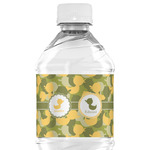 Rubber Duckie Camo Water Bottle Labels - Custom Sized (Personalized)