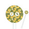 Rubber Duckie Camo 5.5" Round Plastic Stir Sticks - White - Single Sided (Personalized)