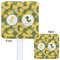 Rubber Duckie Camo White Plastic Stir Stick - Double Sided - Approval