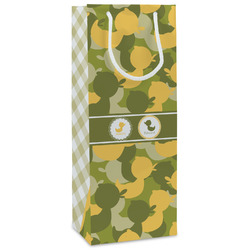 Rubber Duckie Camo Wine Gift Bags - Gloss (Personalized)