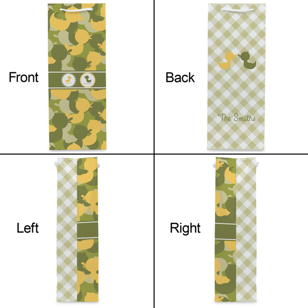 Rubber Duckie Camo Wine Gift Bag - Matte - Approval