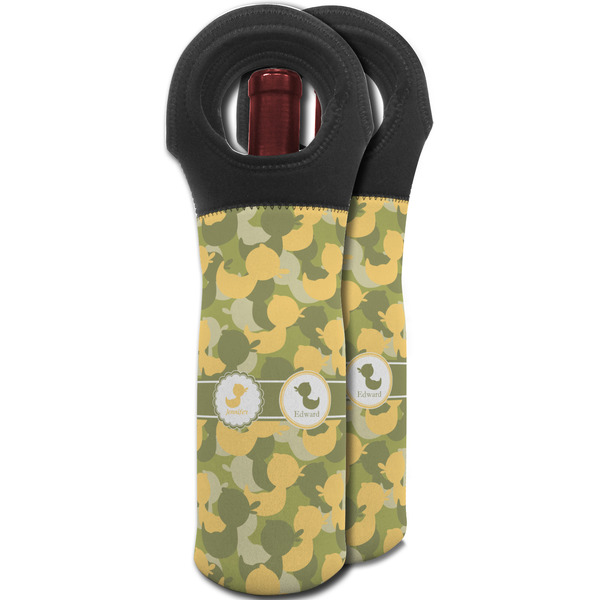 Rubber Duckie Camo Wine Tote Bag - MAIN
