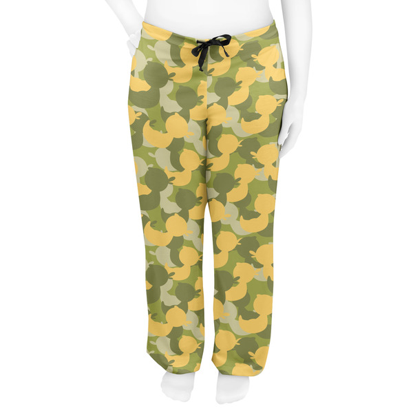 Rubber Duckie Camo Women's Pj on model - Front