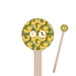 Rubber Duckie Camo Round Wooden Stir Sticks (Personalized)