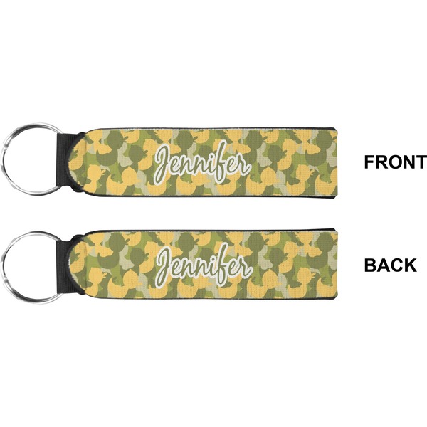 Rubber Duckie Camo Wristlet (Front + Back)