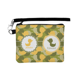 Rubber Duckie Camo Wristlet ID Case w/ Multiple Names