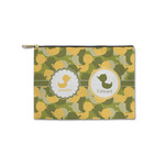 Rubber Duckie Camo Zipper Pouch - Small - 8.5"x6" (Personalized)