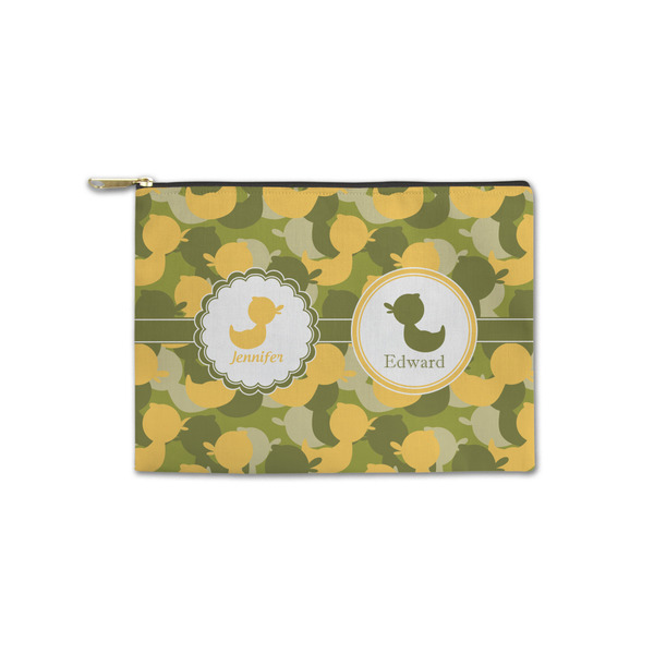 Custom Rubber Duckie Camo Zipper Pouch - Small - 8.5"x6" (Personalized)