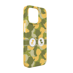 Rubber Duckie Camo iPhone Case - Plastic - iPhone 13 (Personalized)