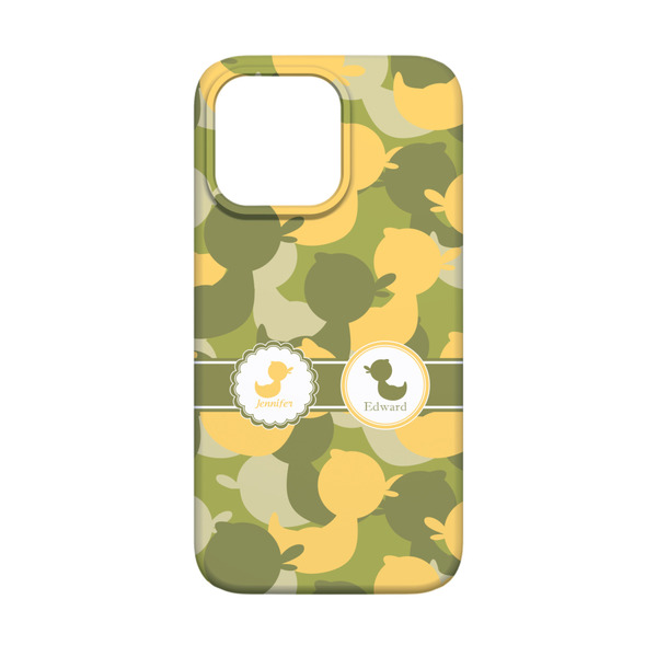 Rubber Duckie Camo iPhone 13 Mini Case - Back
