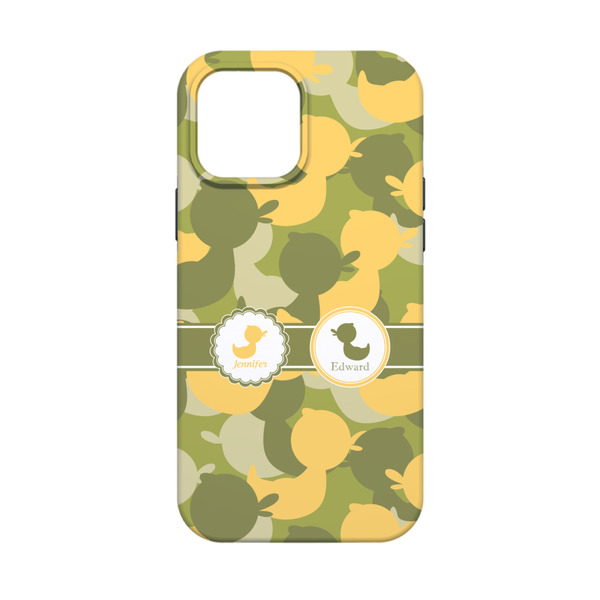 Rubber Duckie Camo iPhone 13 Mini Tough Case - Back