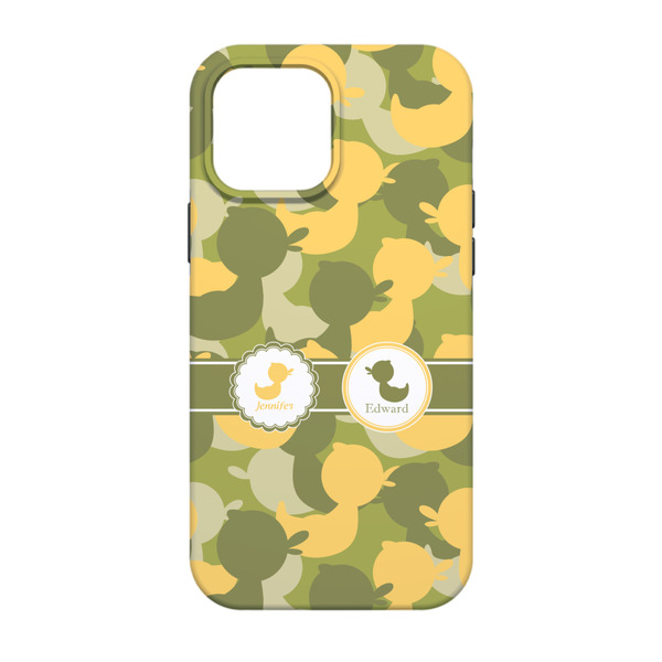 Rubber Duckie Camo iPhone 13 Tough Case - Back