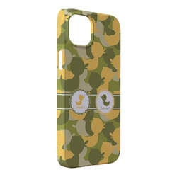 Rubber Duckie Camo iPhone Case - Plastic - iPhone 14 Plus (Personalized)