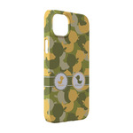 Rubber Duckie Camo iPhone Case - Plastic - iPhone 14 Pro (Personalized)