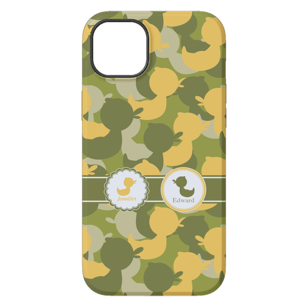 Rubber Duckie Camo iPhone 14 Pro Max Tough Case - Back